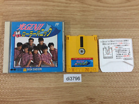 di3796 Hikari Genji Roller Panic BOXED Famicom Disk Japan