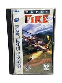 Black Fire (Sega Saturn, 1996) Complete and Tested
