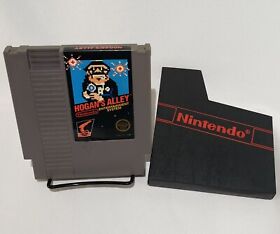 Hogan's Alley Nintendo NES Cartridge & Dust Cover Only