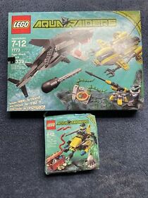 LEGO Aqua Raiders 7770 Deep Sea Treasure Hunter & 7773 Tiger Shark Attack Comple