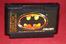 Batman by Sunsoft (Nintendo Famicom, 1989) Authentic Game Cartridge