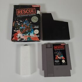 Rescue The Embassy Mission Nintendo NES Videogioco in scatola PAL