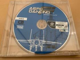 Dc Trial Version Software Aero Dancing F Novelty Dreamcast Sega Demo Disc