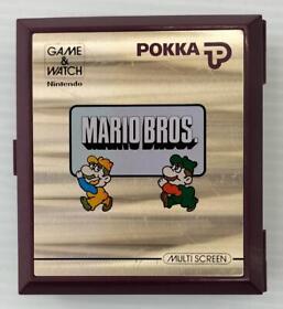 NINTENDO GAME ＆ WATCH Game Watch Mario Bros. MW-56 POKKA - Japan Game