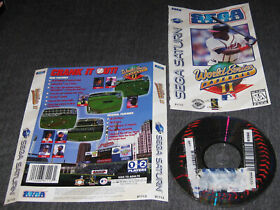 World Series Baseball II (Sega Saturn, 1996) Disc & Covers
