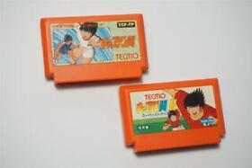 Famicom Captain Tsubasa 1 2 I II Super Strike Japan FC Games US Seller