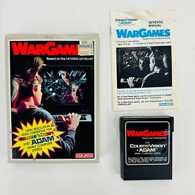 War Games - ColecoVision, 1983 Video Game Complete in Box ADAM Coleco Nice!