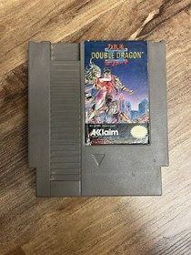 Double Dragon 2 The Revenge NES (1985) NINTENDO SOLO CARRELLO TESTATO