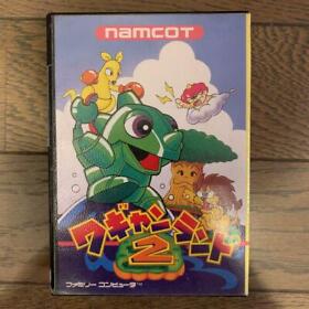 Namco WAGYAN LAND 2 Nintendo Famicom NES Used Action & Adventure Retro from JPN 