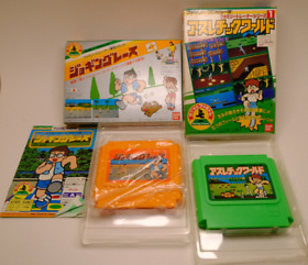 Jogging Race Athletic World Family Trainer Famicom Japan *US Seller* *Works*