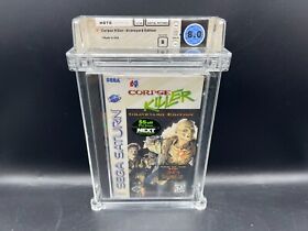 Corpse Killer: Graveyard Edition Sega Saturn WATA 8.0 B FACTORY SEALED RARE VGA