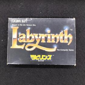 Tokuma Shoten Labyrinth Demon King'S Famicom Cartridge
