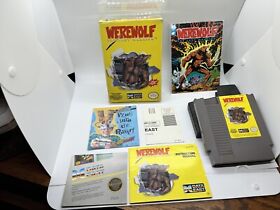 Werewolf Nintendo NES Complete CIB  W/ All Inserts And Rare Comic