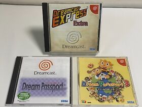 Dreamcast Dream Passport & 3 Express Extra SEGA JAPAN import DC JP NTSC-J (Japan