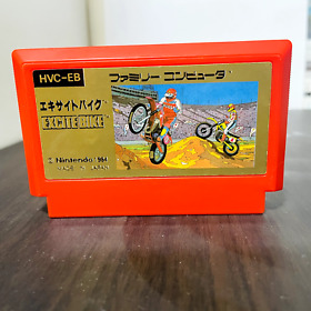 Excite Bike Nintendo Famicom 1984 HVC-EB Japanese Version Sports Racing Retro