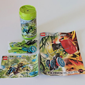 LEGO Technic Robo Riders 8509 SWAMP 100% Complete w/ Canister Manual Poster
