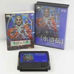 SUIKODEN Tenmei Chikai KOEI Famicom Nintendo 5316 fc