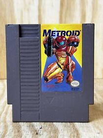 Metroid Yellow Label (Nintendo NES, 1993) Classic Series Cartridge