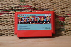 TETRIS FLASH NES Famicom Japan Nintendo Very Good Condition!