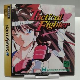 Sega Saturn Tactical Fighter obi postcard included