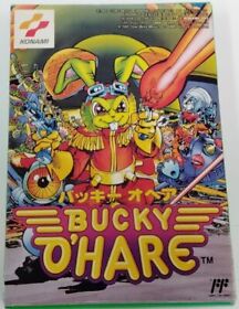 Bucky O'hare Nintendo Famicom with Box and Manual Japan Import Free shipping 