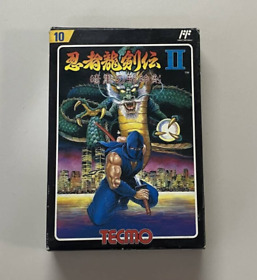 Ninja Ryukenden 2 II Nintendo Famicom FC NES TECMO Unused