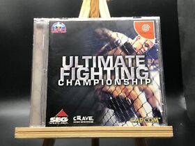 Ultimate Fighting Championship w/spine (Sega Dreamcast,2001) from japan