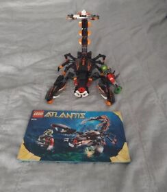 LEGO Atlantis 8076: Deep Sea Striker | Complete, Includes minifigure