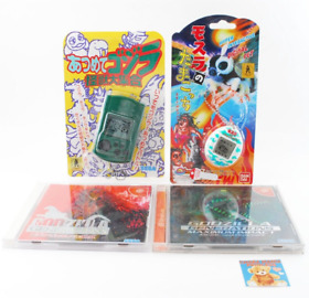 Sega Dreamcast Godzilla Generations 2games Visual Memory Mothra Tamagotchi Japan