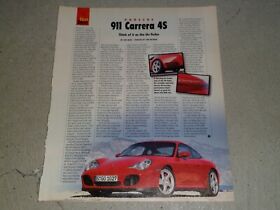 2002 PORSCHE 911 CARRERA 4S TOYOTA MATRIX AND COROLLA SATURN VUE ARTICLE / AD