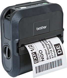 Brother RJ-4040 Thermodrucker Mobiler Drucker Etikettendrucker
