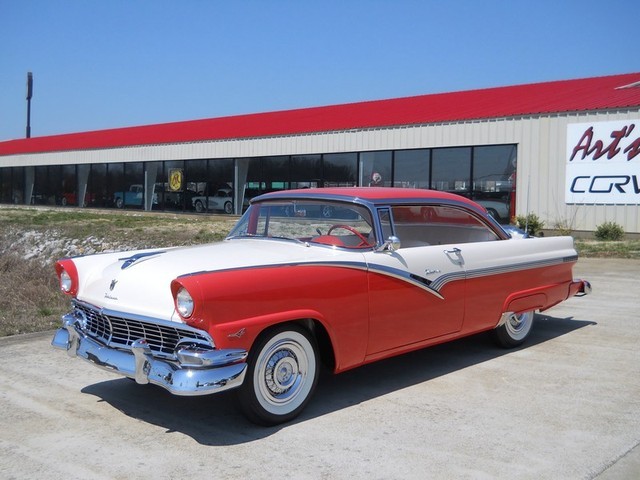 1956 Ford red white #10