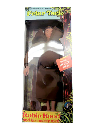 1991 Robin Hood Prince of Thieves FRIAR TUCK Action Figure Kenner | eBay