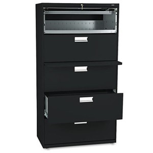 Hon Company 685lp 600 Series Five Drawer Lateral File 36w X19 1