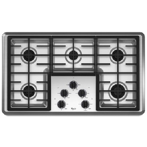 Ranges Reviews Whirlpool 36 Stainless Steel Gas Cooktop W5cg3625xs