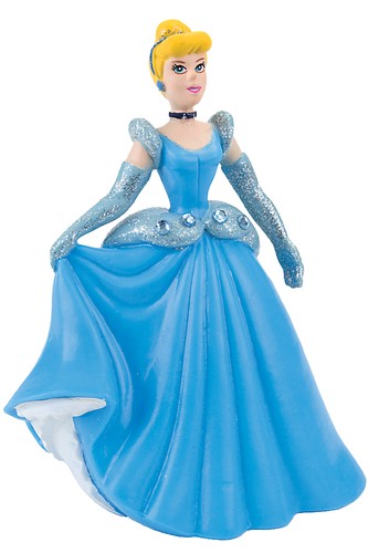 Disney Character Cinderella Rhinestone Dance Dress 10cm - Picture 1 of 1