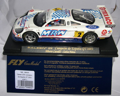 Fly 99004 A267L Slot car Saleen S7R Champion Espagne Gt 2001 Agence