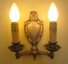 Vintage Lights four 1920s sconces