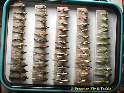 72 Humpy Fly Box Trout Wet Flies Fly Fishing Flies US Veteran Owned