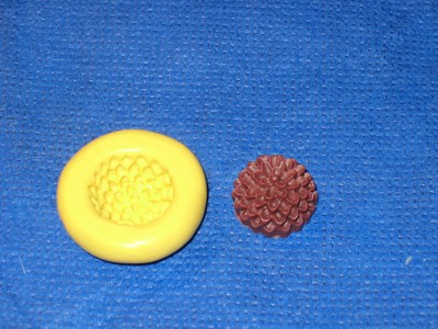 Flower Mumps Silicone Push Mold 206 For Craft Resin Clay Candy Fondant