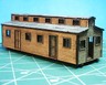 LOGGING BUNK HOUSE HO HOn3 Model Railroad Structure Unptd Wood Laser Kit RSL2019