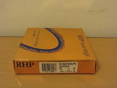 RHP 7215CTDULP4 SUPER PRECISION BEARING / TIMKEN / FAFNIR 2MM215WI DUL