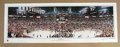 Red Wings 2002 Stanley Cup Panoramic @ Joe Lewis Arena -Small!