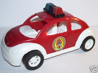 IMPALA 1/24 MADE MEXICO VW KAFER COX COCCINELLE BLANCHE ROUGE POMPIERS