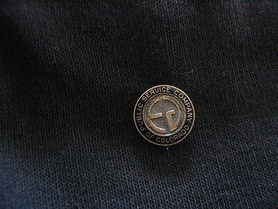 Colorado Public Service Company Sterling Silver Vintage Pin with Clasp