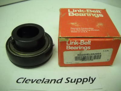 LINK-BELT SG220ELK8299A INSERT BEARING 1-1/4'' BORE NEW CONDITION IN BOX