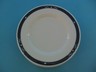 Restaurant Ware Rare Homer Laughlin Bread Plate Navy/White 6.25
