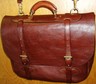 Handmade Softside Leather Briefcase/Carry On/Tote Bag