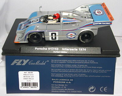 qq FLY 88199 A-170 PORSCHE 917/10 MARTINI 0 INTERSERIE 1974 HERBERT MÜLLER