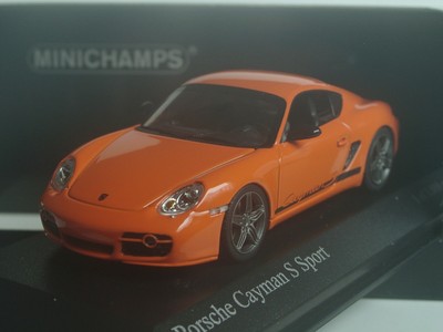 Porsche Cayman S Sport 987 orange 400 065625 1:43